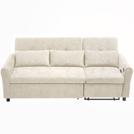 3 Seater Sofa Bed And Reversible Recliner