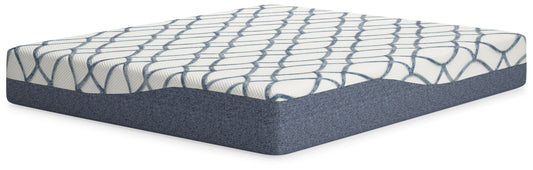 12 Inch Chime Elite 2.0 - California King Mattress - White / Blue