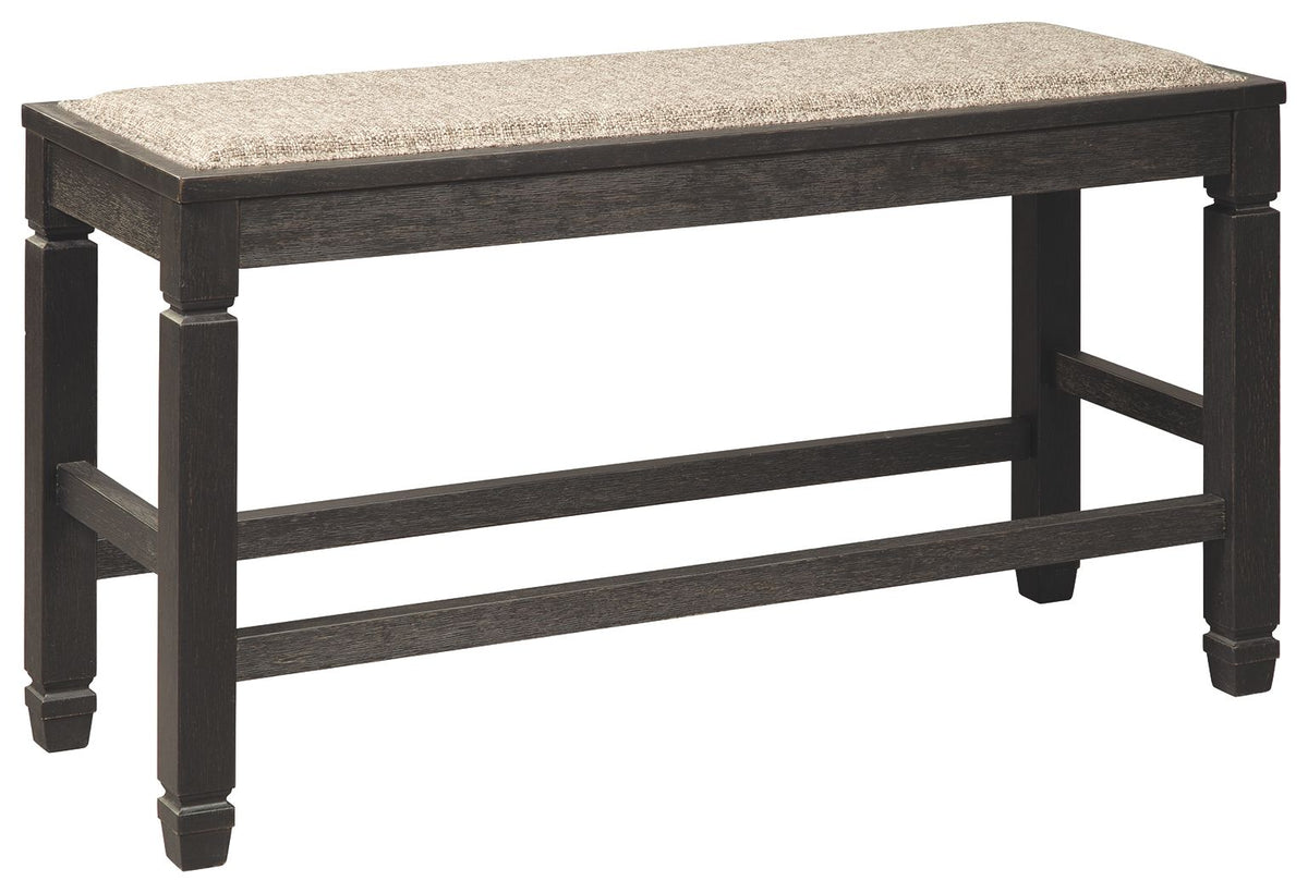 Tyler Creek - DBL Counter UPH Bench  - Antique Black