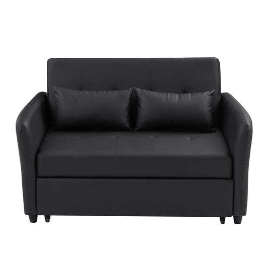 Convertible Sleeper Sofa Bed With 3 USB Ports