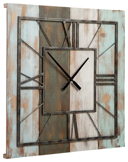 Perdy - Brown - Wall Clock