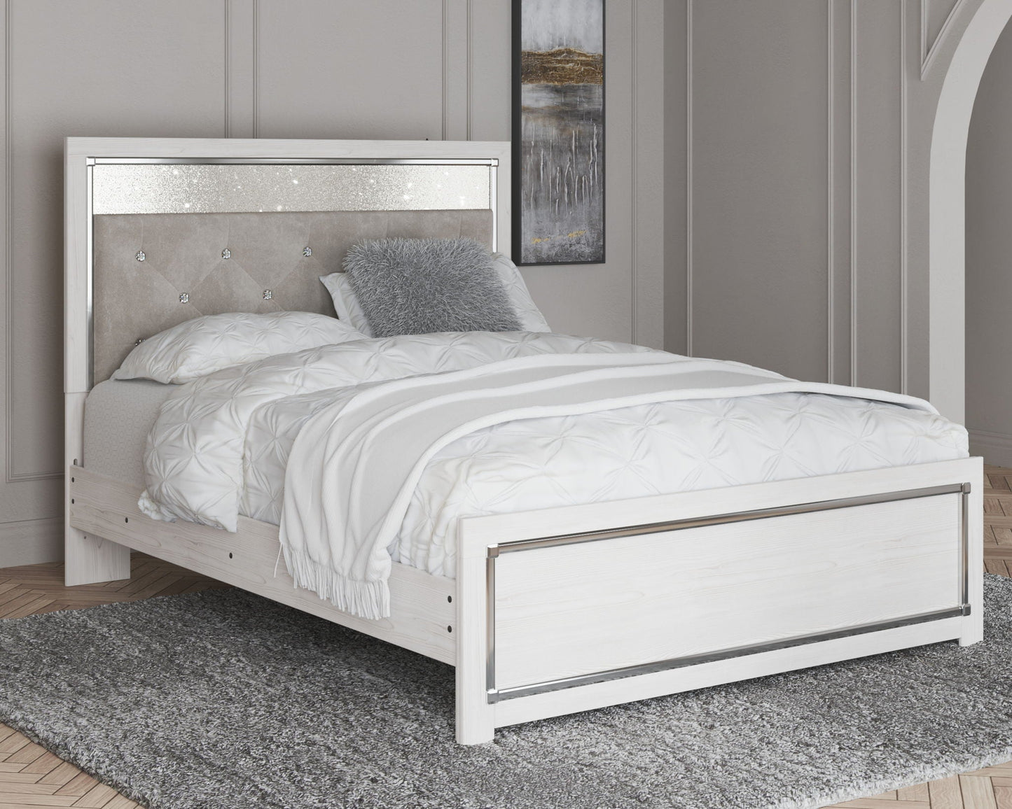 Altyra - Upholstered Panel Bed