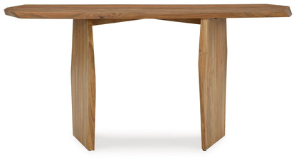 Holward - Console Sofa Table - Natural