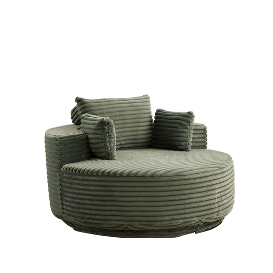 Swivel Chair With 360° Rotation For Living Room