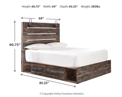 Drystan - Panel Bed