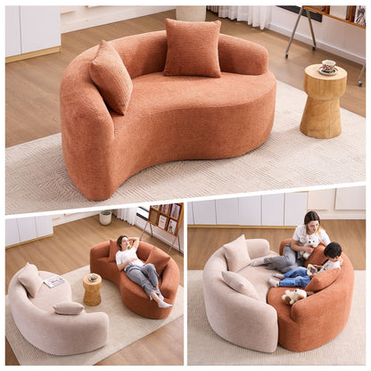 Tai Chi - Curved Dual Depth Loveseat