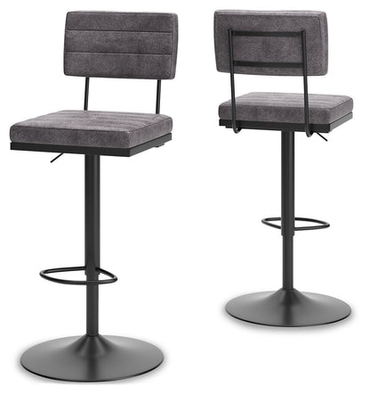 Strumford - Tall Swivel Barstool (Set of 2)