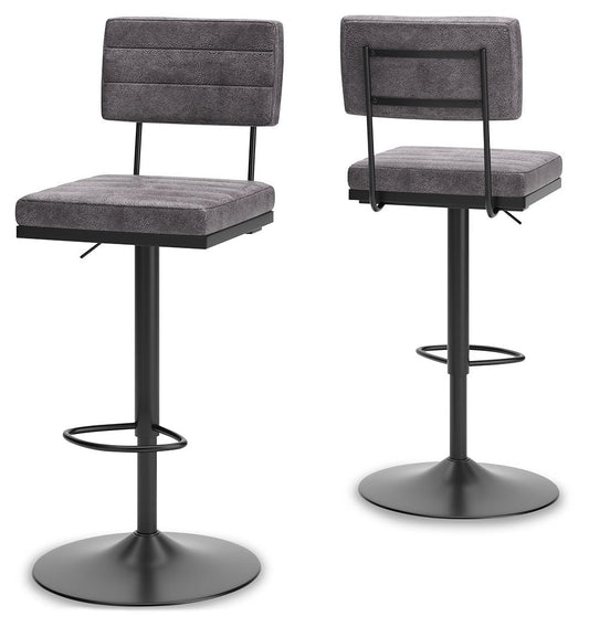 Strumford - Tall Swivel Barstool (Set of 2)