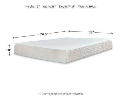 10 Inch Chime Memory Foam - Firm Memory Foam Mattress