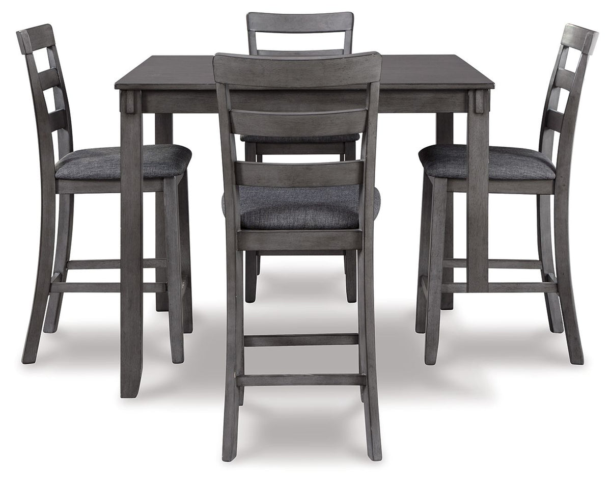 Bridson - Square Counter TBL Set (Set of 5) - Gray