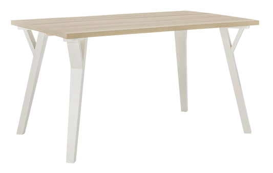 Grannen - Rectangular Dining Room Table - White