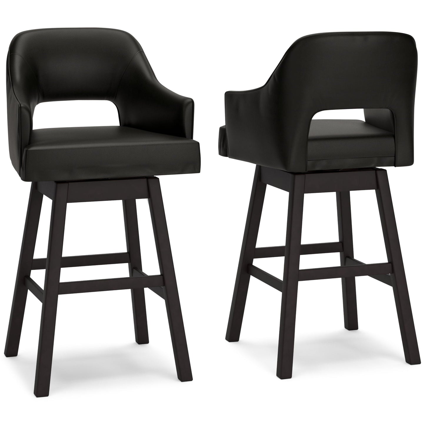Tallenger - Upholstered Swivel Barstool (Set of 2)