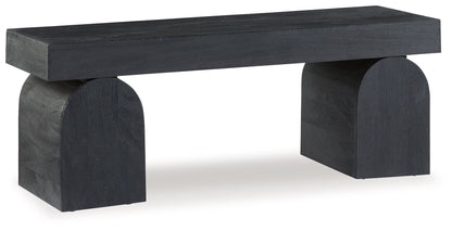 HoLGrove - Accent Bench - Black