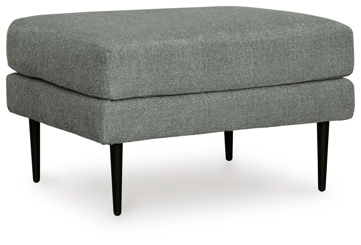 Hazela - Ottoman - Charcoal