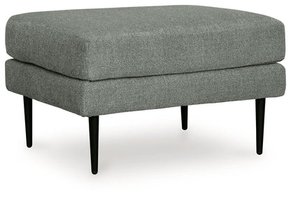 Hazela - Ottoman - Charcoal