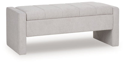 Akselman - Storage Bench - Gray