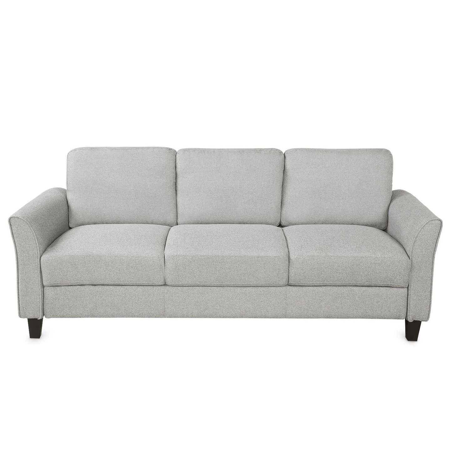 3 Seat Sofa Living Room Sofa - Light Gray