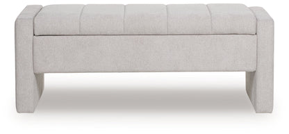 Akselman - Storage Bench - Gray
