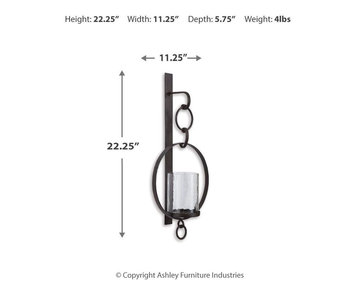 Ogaleesha - Wall Sconce - Brown