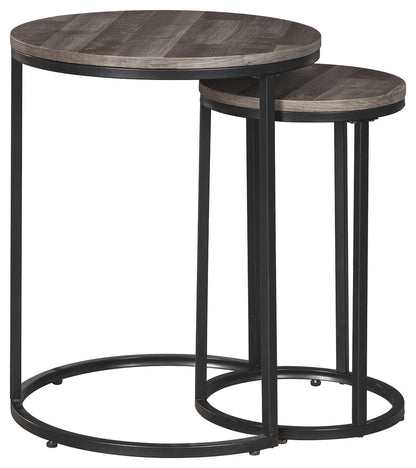 Briarsboro - Accent Table Set (Set of 2) - Black / Gray