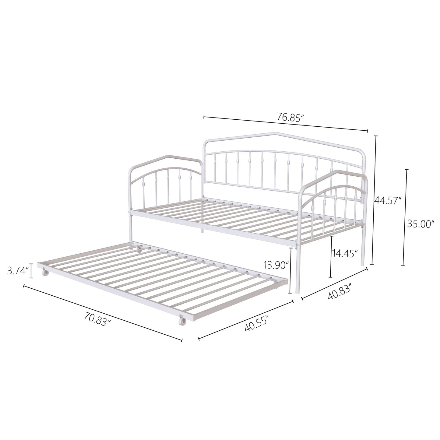 Fox - Daybed With Twin Trundle