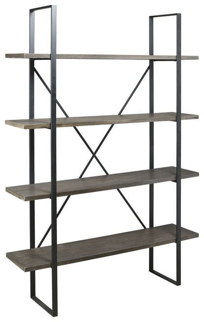 Gilesgrove - Bookcase - Black / Gray