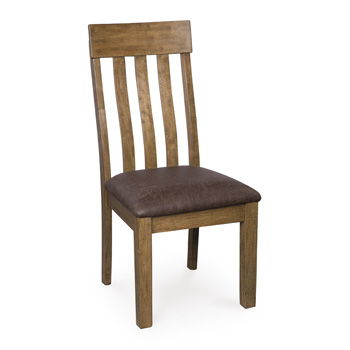 Urbinforte - Dining Upholstered Side Chair (Set of 2) - Light Brown