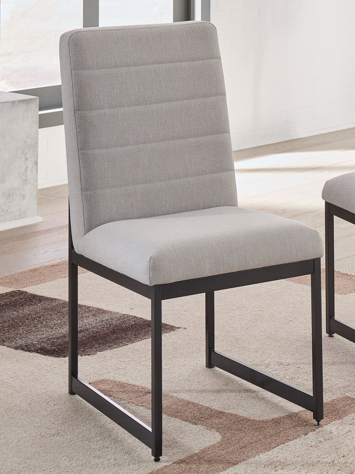 Tomtyn - Dining Upholstered Side Chair (Set of 2) - Light Brown