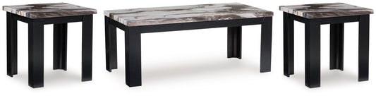 Jazmore - Occasional Table Set (Set of 3) - Dark Brown