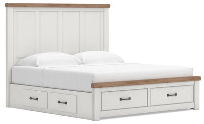 Savonport - Panel Storage Bed