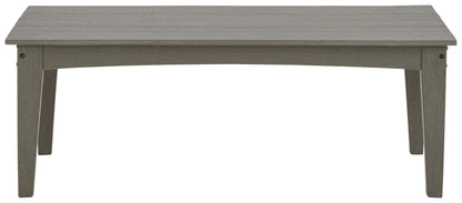 Visola - Rectangular Cocktail Table - Gray