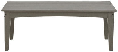 Visola - Gray - Rectangular Cocktail Table