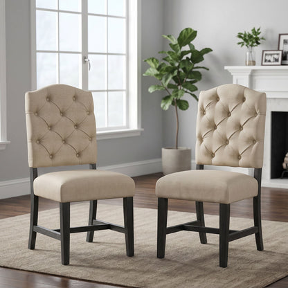 Retro Style Dining Chair Set
