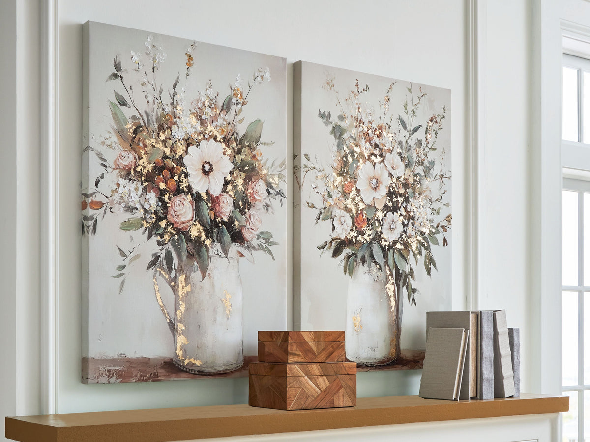 Faisaldon - Wall Art Set (Set of 2) - Multi
