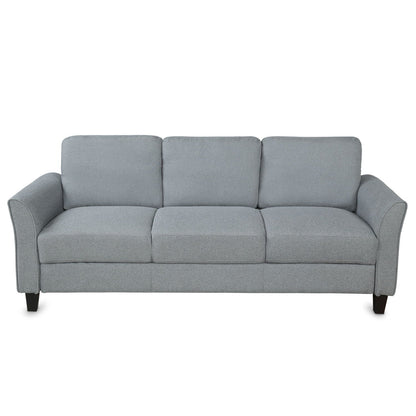 3 Seat Sofa Living Room Sofa - Gray