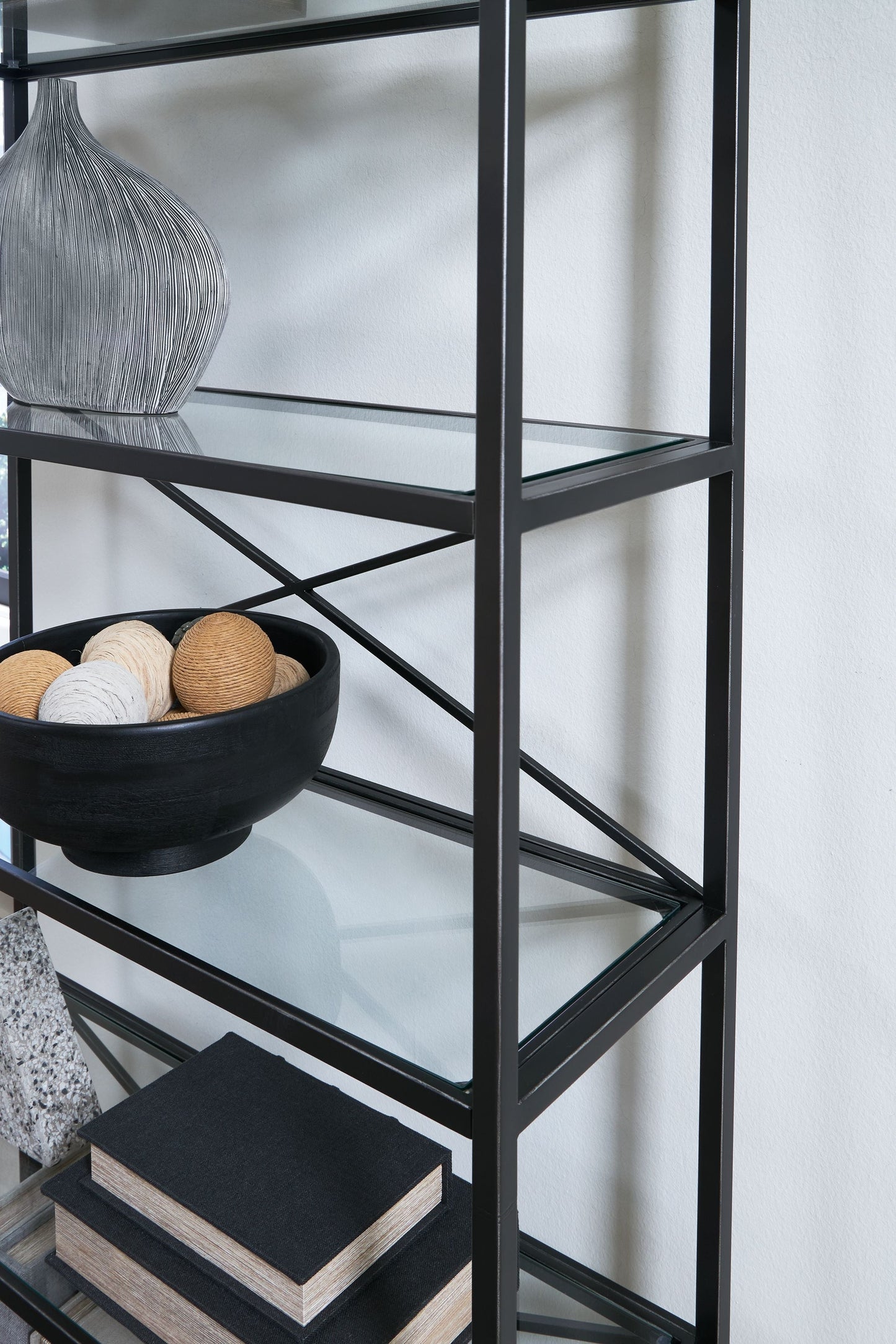 Dakerwell - Bookcase - Antique Black